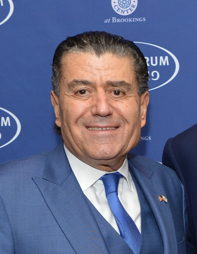 A photo of Power Rangers creator Haim Saban.