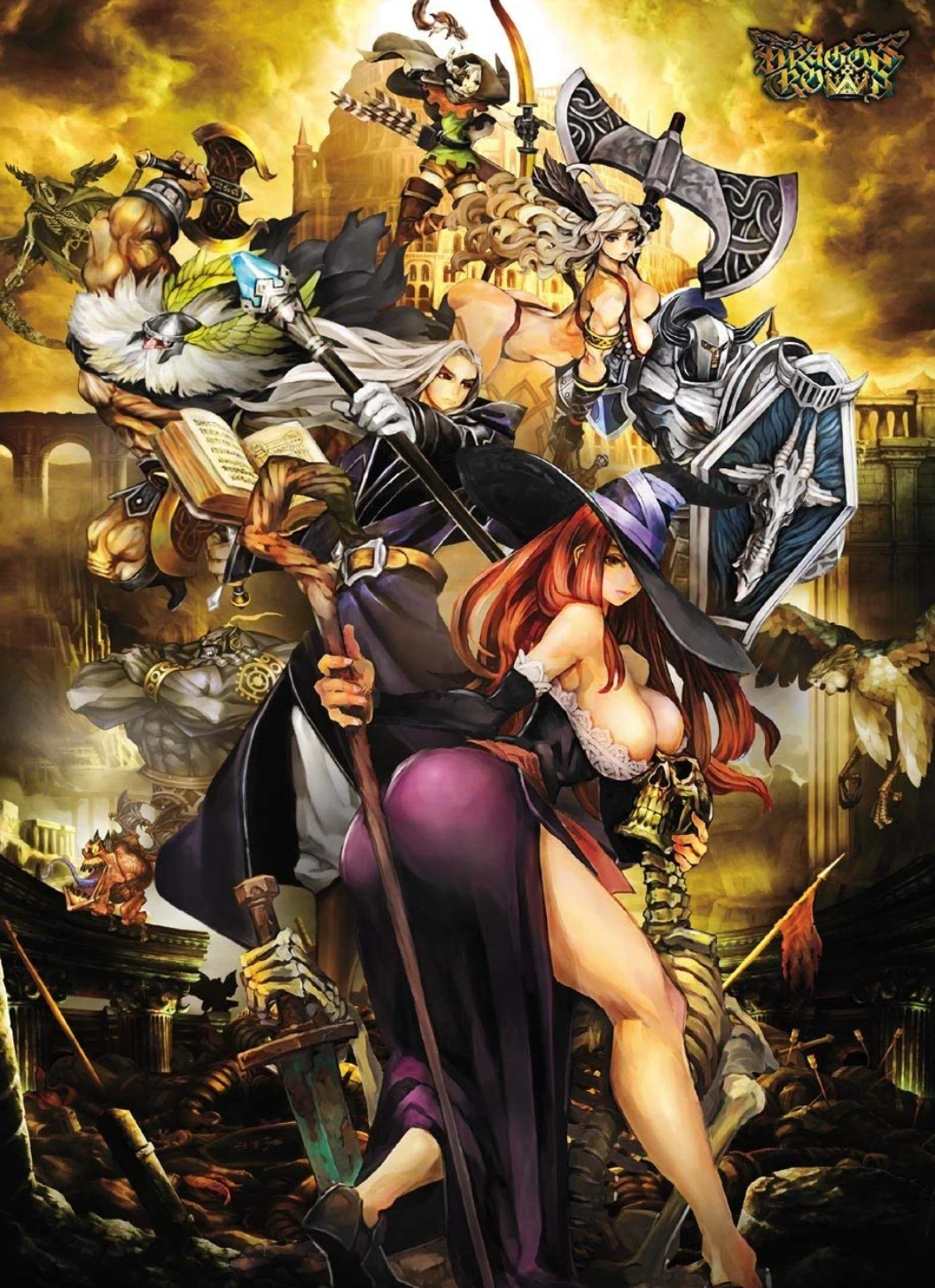 Promotional art for Dragon's crown