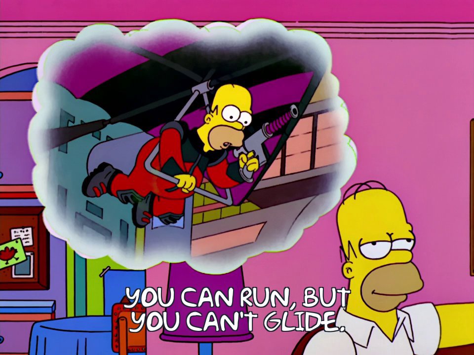 A scene from "The Simpsons."