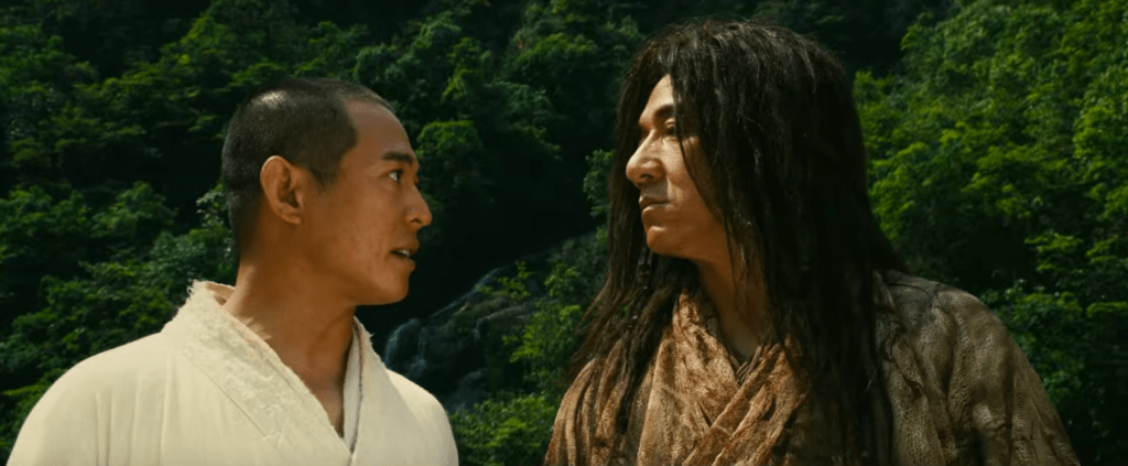 Jet Li and Jackie Chan in "The Forbidden Kingdom."