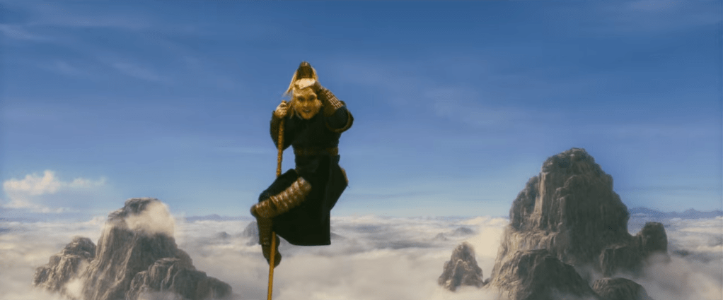Jet Li as Sun Wukong the Monkey King in "The Forbidden Kingdom."