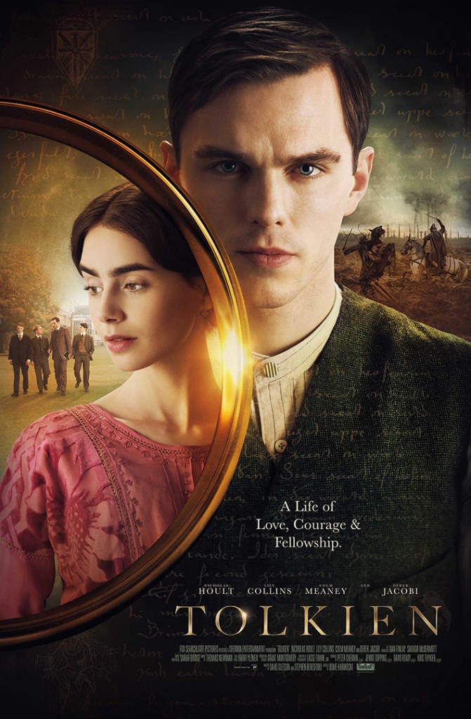 The theatrical poster for 2019's "Tolkien".