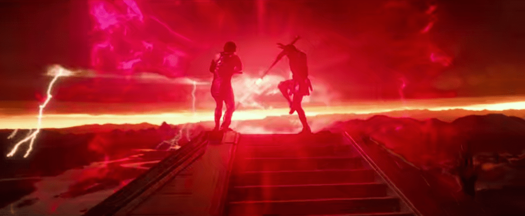 A fight scene from "Gods of Egypt/"