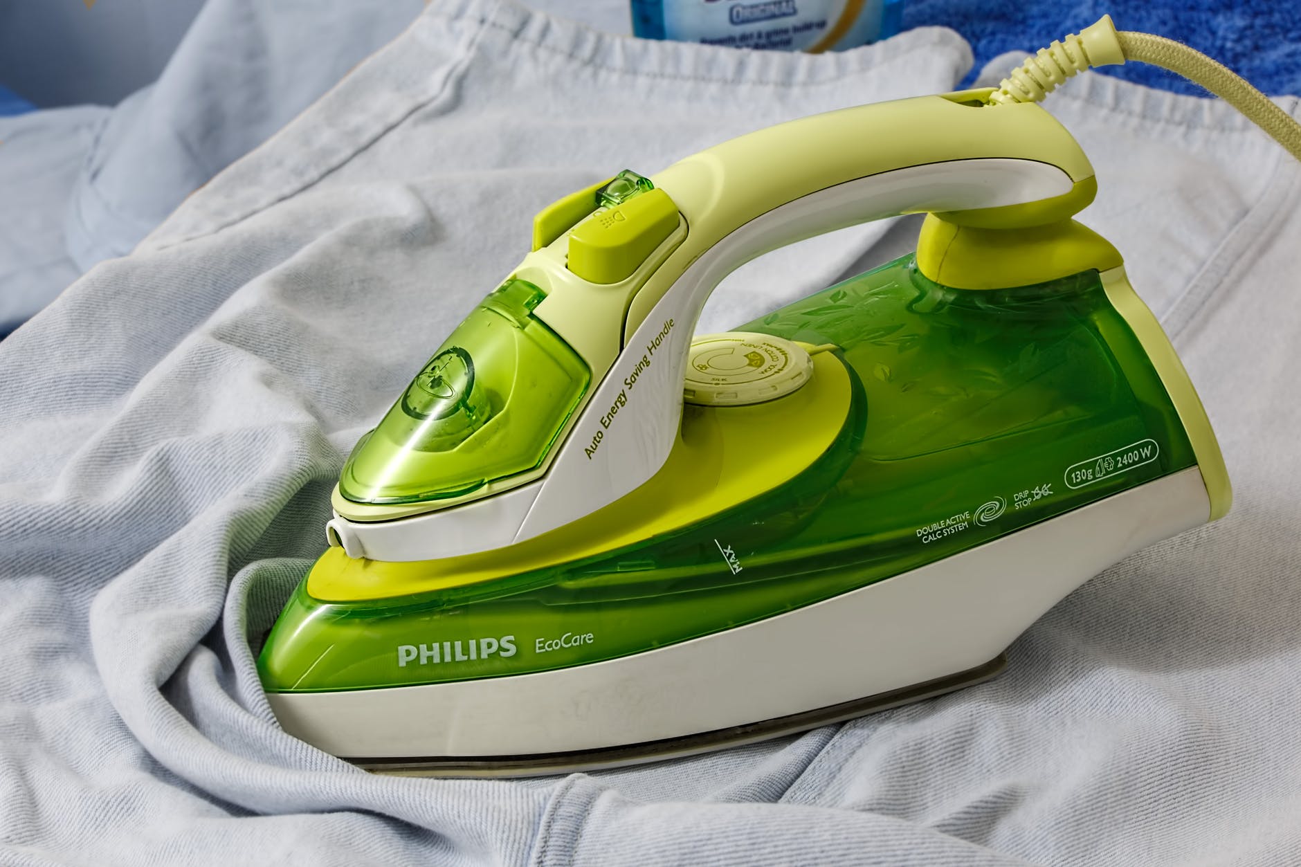 A clothes iron.