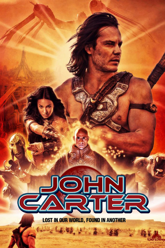 The theatrical poster for "John Carter."