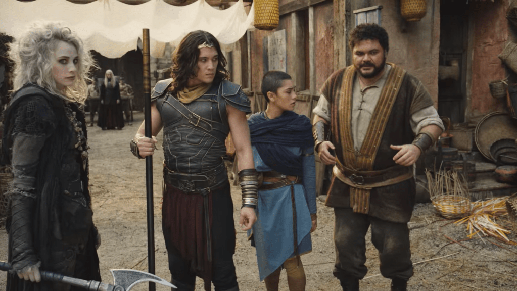 The four main characters of "The New Legends of Monkey."