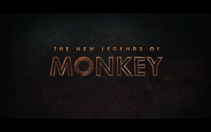 The title card of "The New Legends of Monkey." The New Legends of Monkey: Netflix.