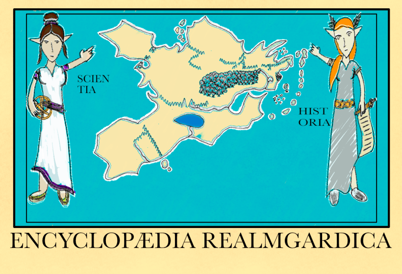 The frontispiece of the Encyclopedia Realmgardica.