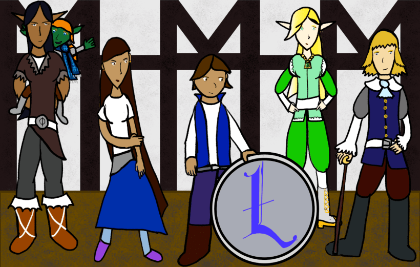 A group shot of the Lyte Brigade.