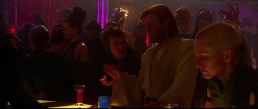The Death Sticks scene from "Attack of the Clones,"