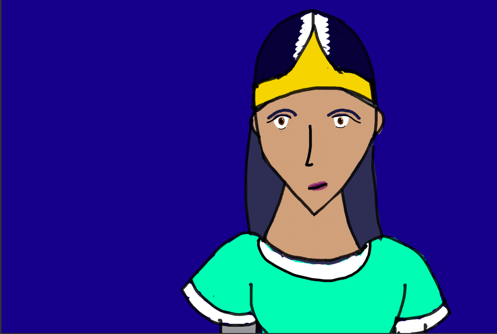 Work in progress art of Duchess Sofia.