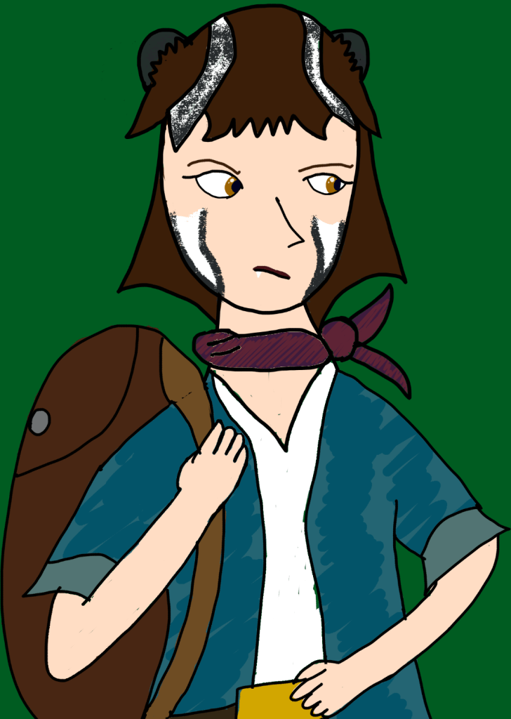 Melisa Grevling depicted from the waist up.