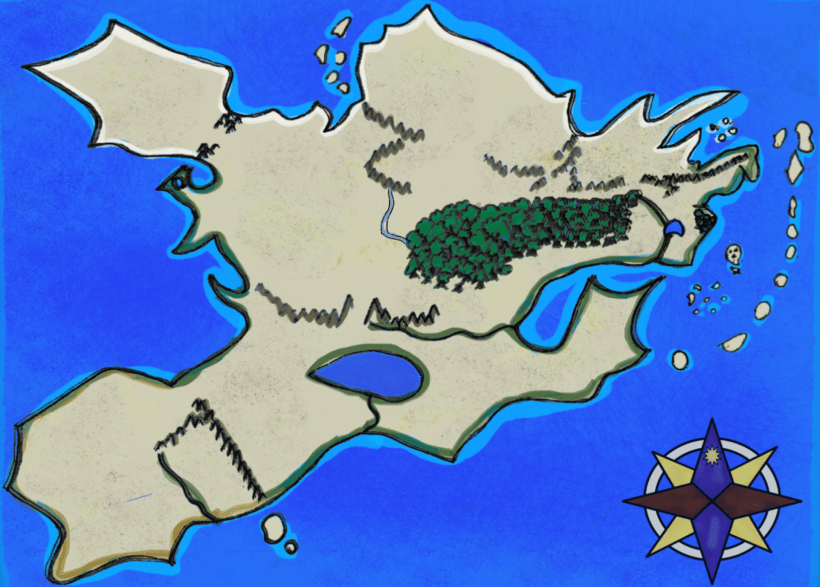 The continent of Realmgard.