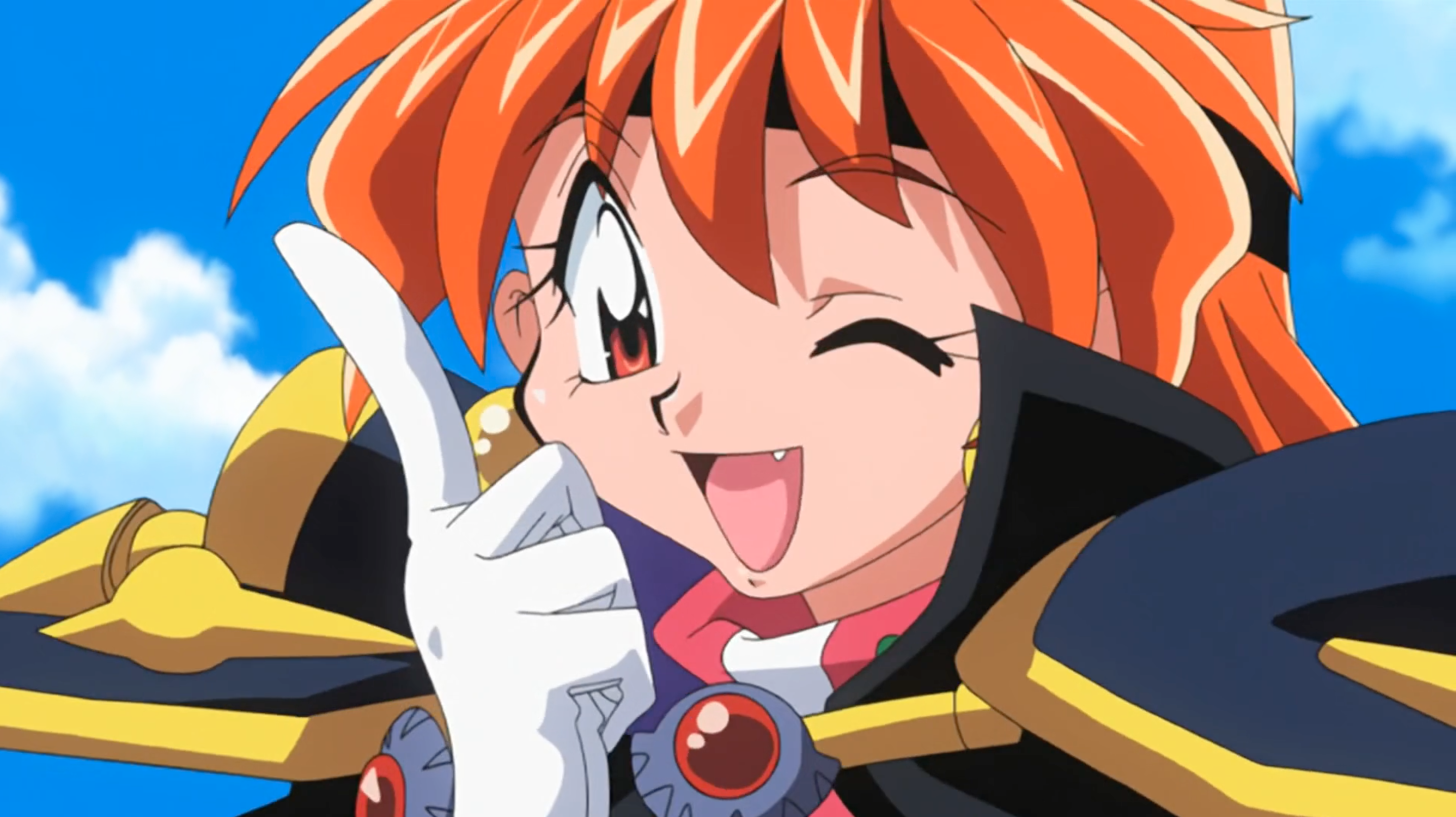 Lina Inverse from "Slayers".
