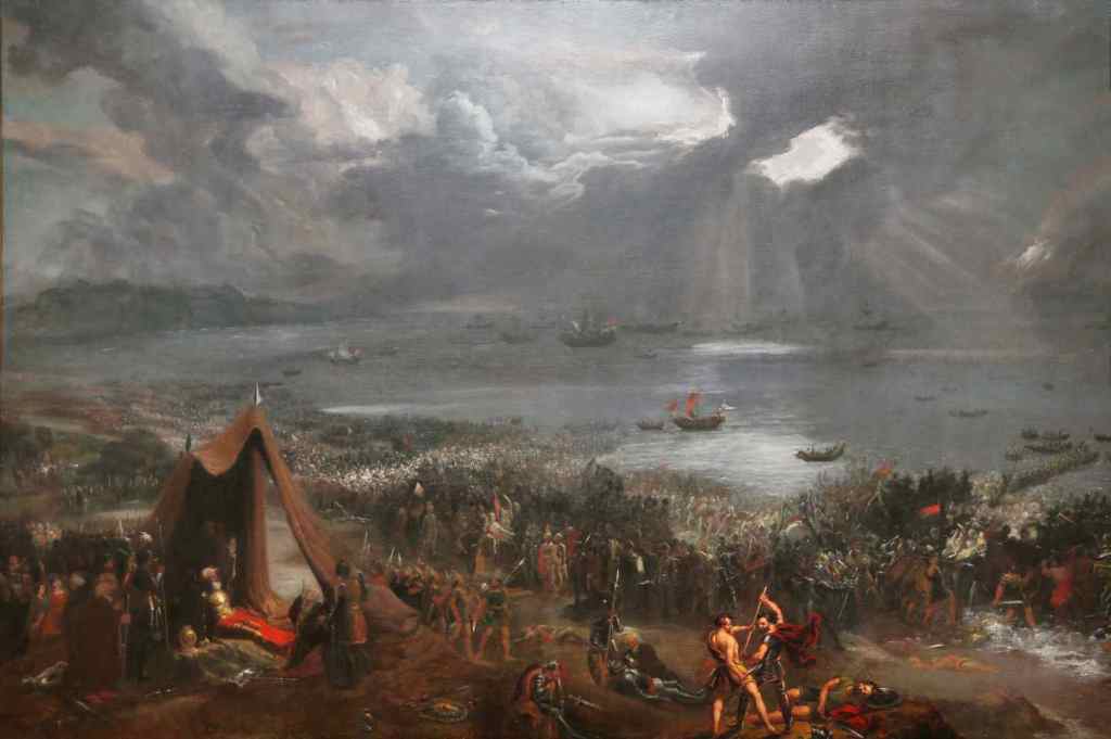 Hugh Frazer's painting "Battle of Clontarf."