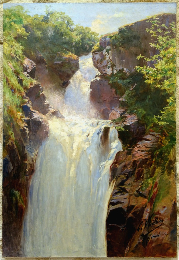 "Le Grande Cascade" by Gaston Vuillier.