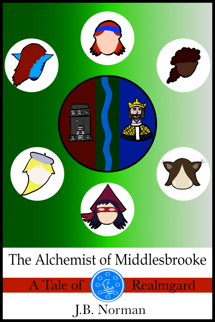 The cover of "The Alchemist of Middlesbrooke"