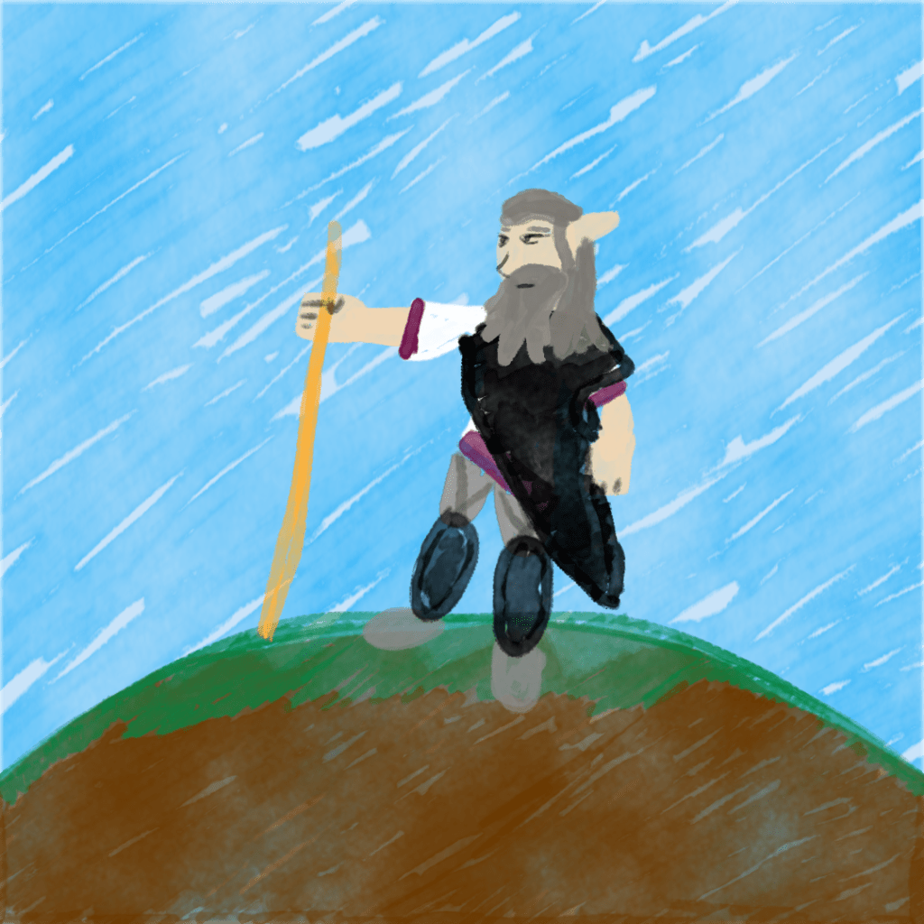 Art of the god Aeto.