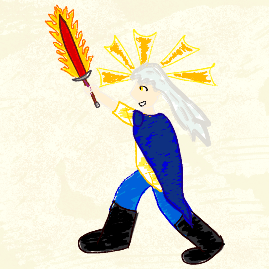 Art of the god Bhela.