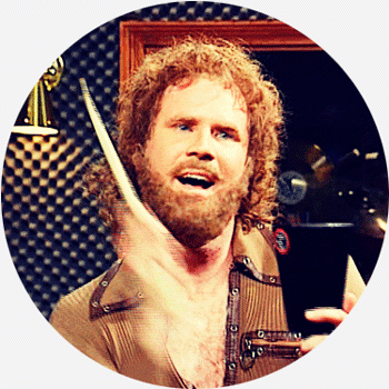 A .gif from the "More Cowbell" sketch from 'Saturday Night Live.'