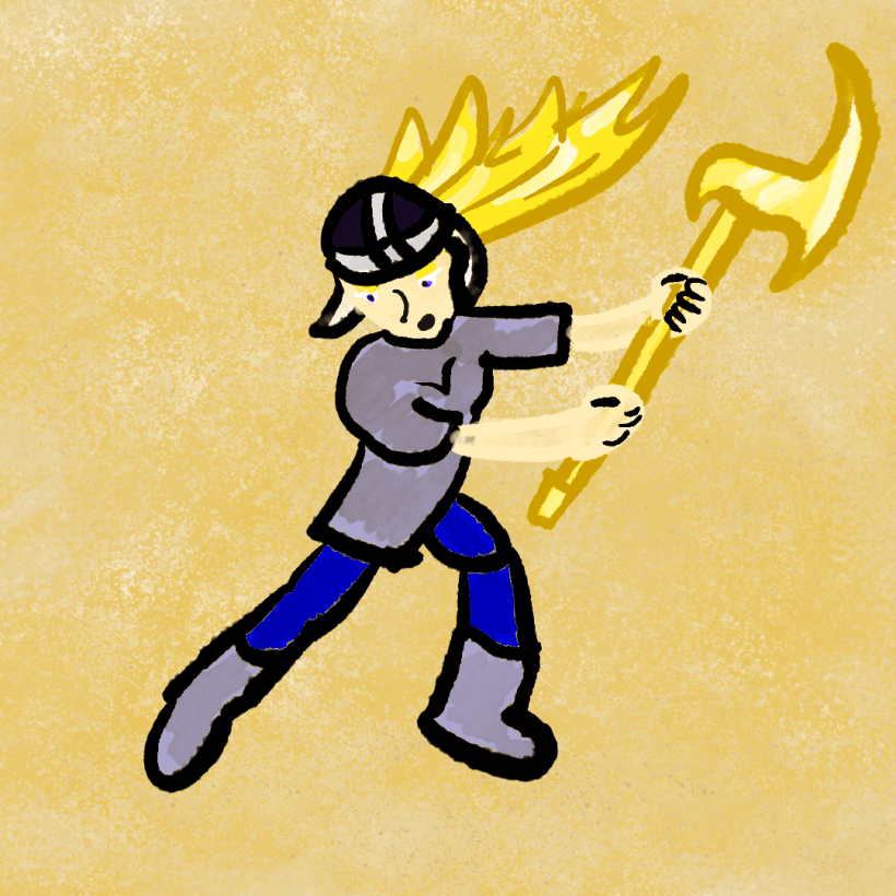 Art of the goddess Thonadis.