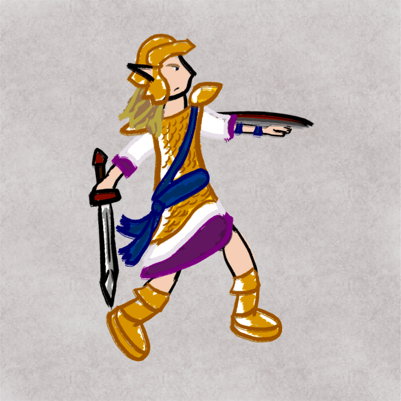 Art of the god Valhas.