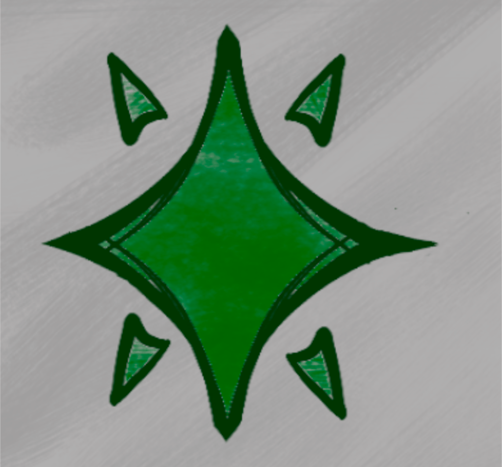 A depiction of the Distant Verdant Star.