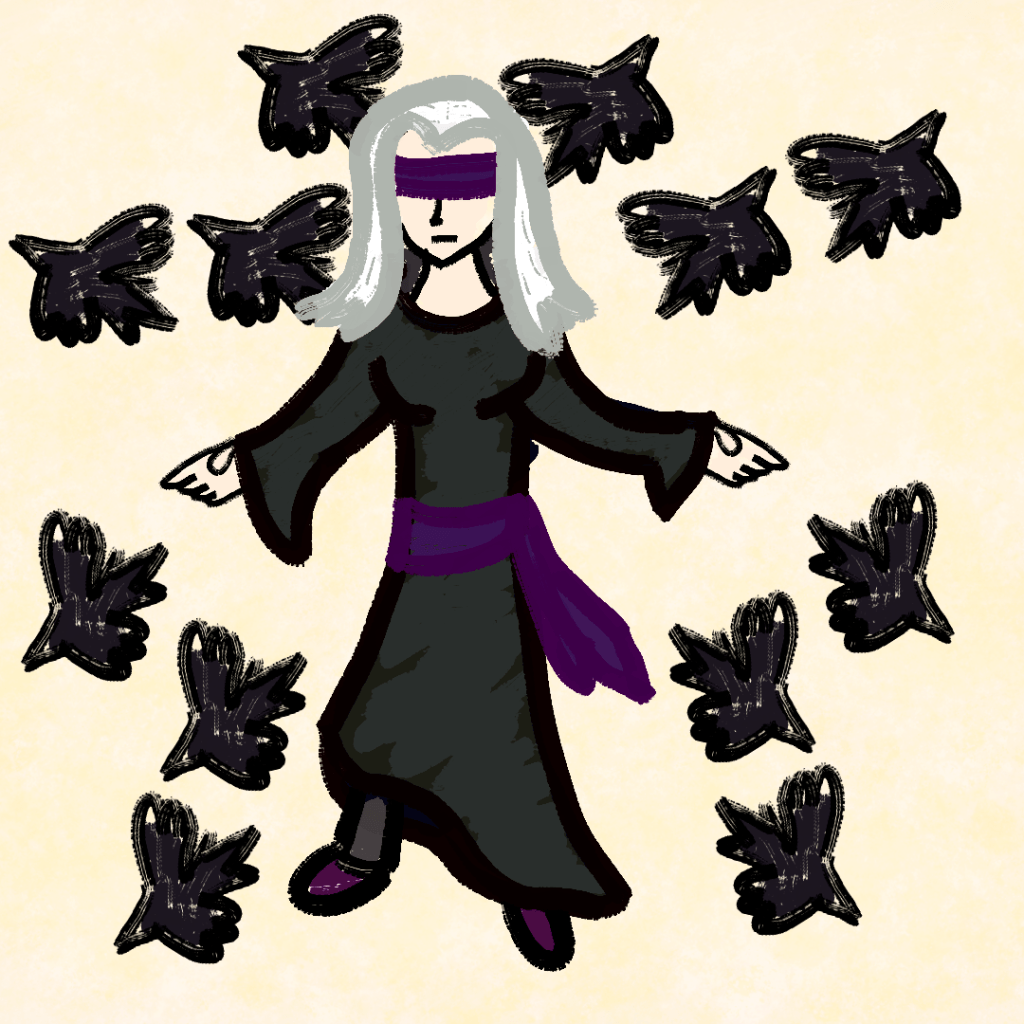 Art of the goddess Vysa.