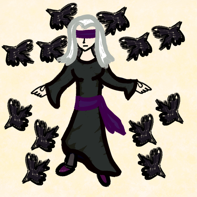 Art of the goddess Vysa.