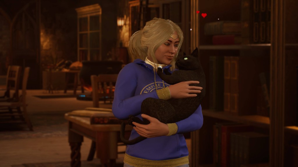 The Hunter and the cat Ebony from "Midnight Suns."