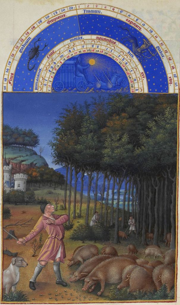 November from the "Très Riches Heures"