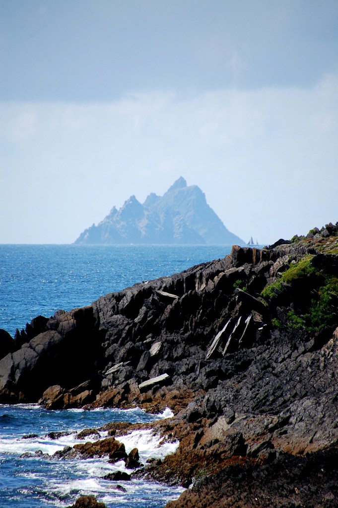 The island of Skellig Michael.