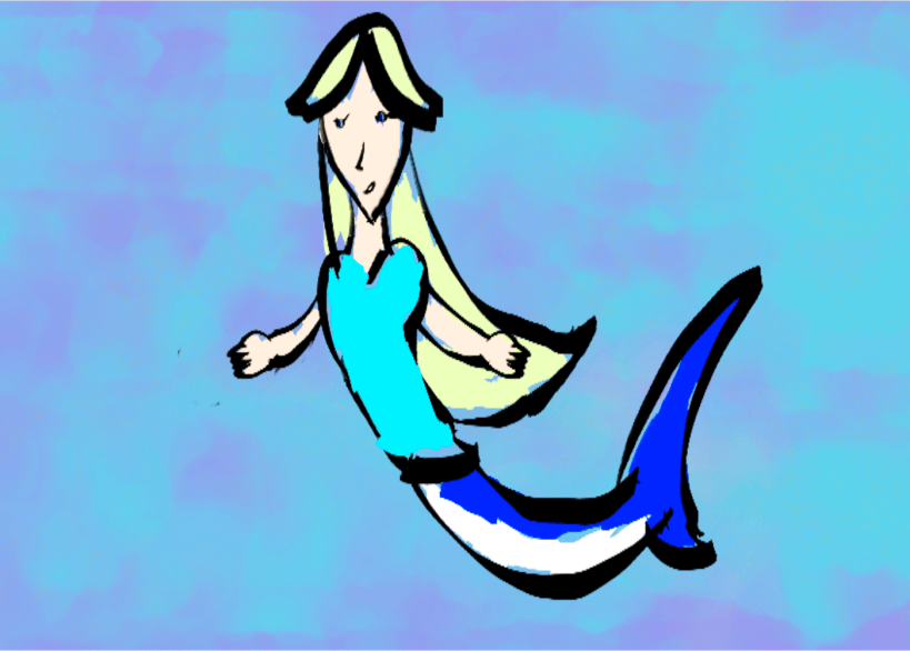 A mermaid.