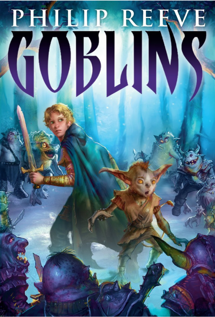 The cover of Goblins by Philip Reeve.