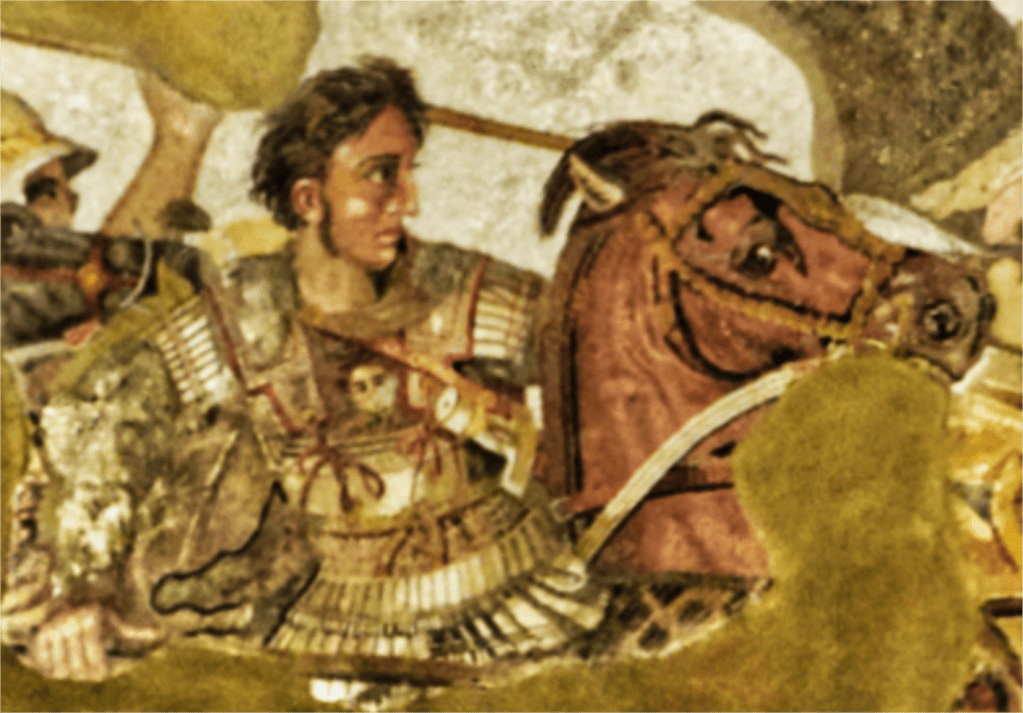 Cassandros, as represented by the Alexander Mosaic.