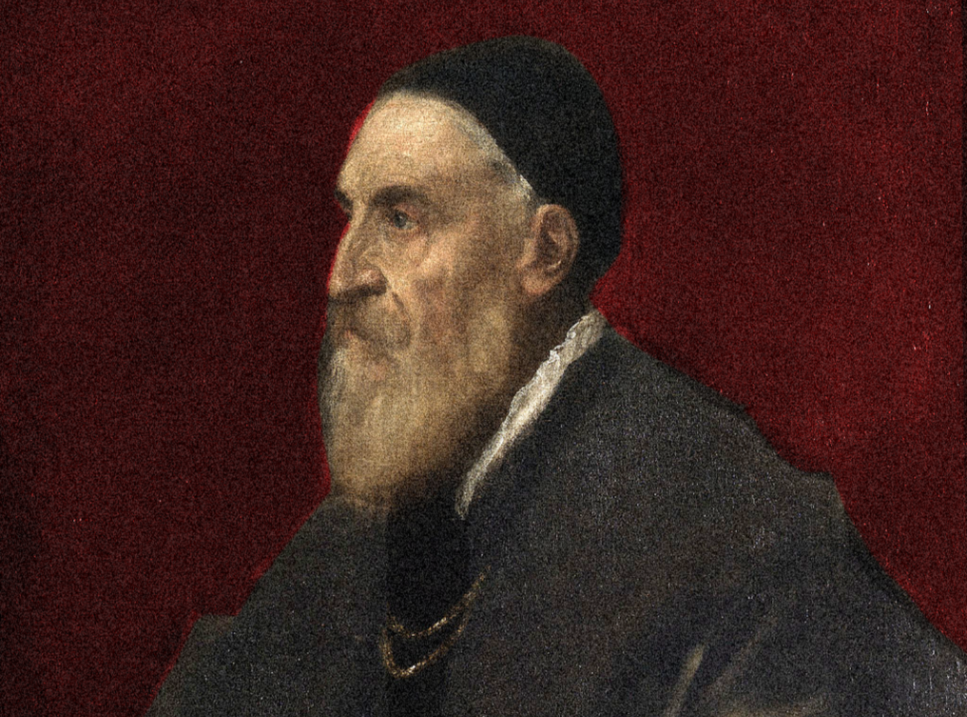 Teseo Riccamente, adapted from Titian's Self-Portrait (1567).