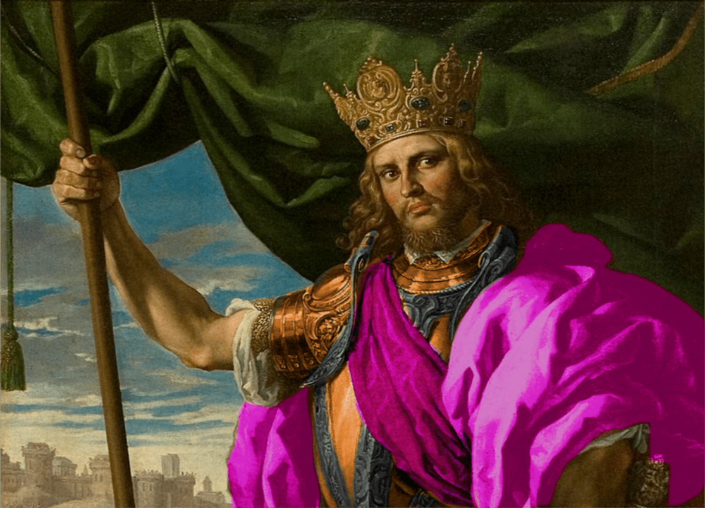 Art of Auriwandalo, represented by a painting of Theodoric I.