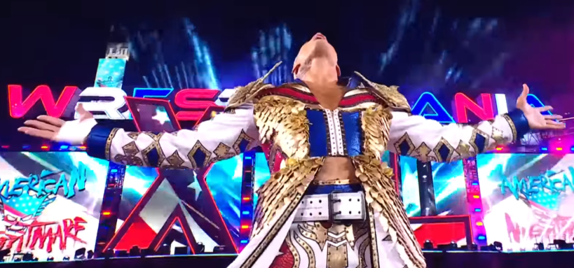 Cody Rhodes at Wrestlemania XL.