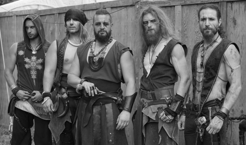 A group of men dressed as pirates.