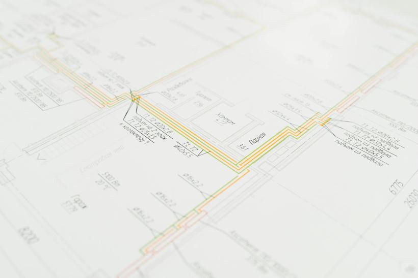 A building floorplan.